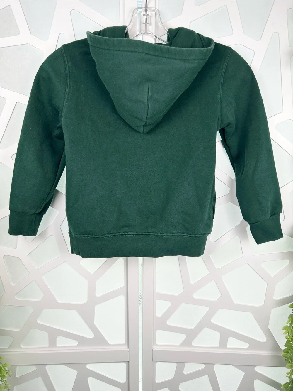 Polo Ralph Lauren Polo Bear Cotton Blend Unisex Green Sweatshirt Hoodie Pockets
